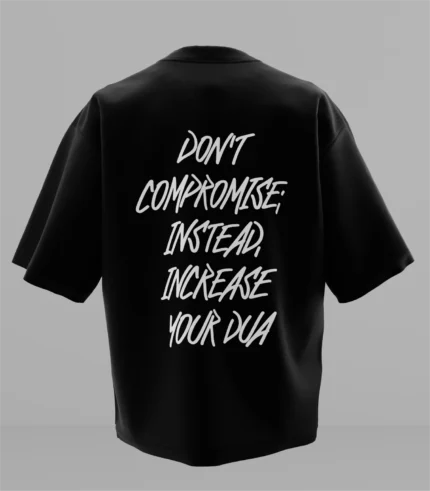 Typed Collection T-Shirt - Premium 240 GSM Cotton-French Terry Roundneck